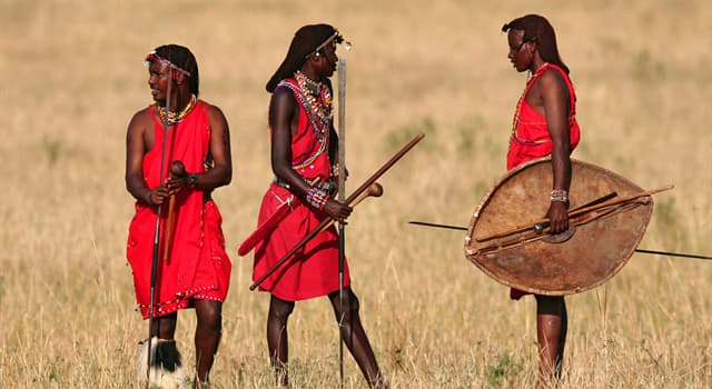 Cultuur Trivia Vraag: Wat doen de Masai uit Afrika tijdens een traditionele dans om hun kracht en volwassenheid te tonen?