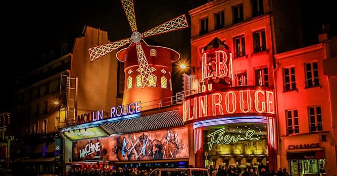 Cultura Pregunta Trivia: ¿Qué significa literalmente el nombre del cabaret Moulin Rouge?