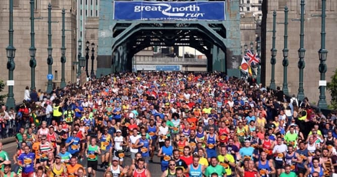 Sport Trivia Question: Who founded the Great North Run, a half marathon taking part in the north east of England every September?