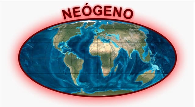 Geografía Pregunta Trivia: ¿A qué era en la división de la escala temporal geológica pertenece el período neógeno?