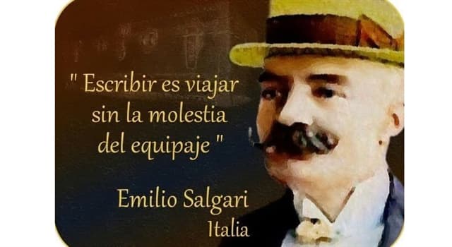 Cultura Pregunta Trivia: ¿Cómo murió el escritor italiano Emilio Salgari autor de "Sandokan"?