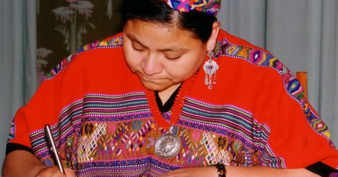 Sociedad Pregunta Trivia: ¿En qué año recibió el Premio Nóbel de la Paz Rigoberta Menchú?