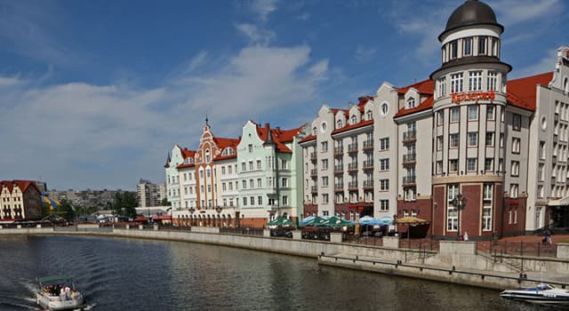 Geografía Pregunta Trivia: ¿En qué región de Rusia está ubicada la ciudad de Kaliningrado?