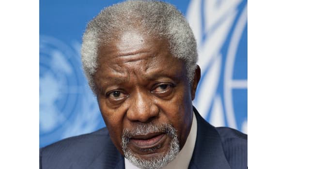 Geschiedenis Trivia Vraag: Waar kwam Kofi Annan, een diplomaat die diende als de 7e secretaris-generaal van de Verenigde Naties, vandaan?