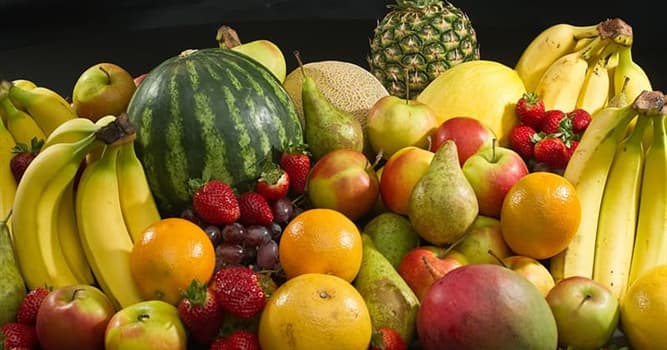 Nature Question: Lequel de ces quatre fruits contient le moins de matières grasses ?