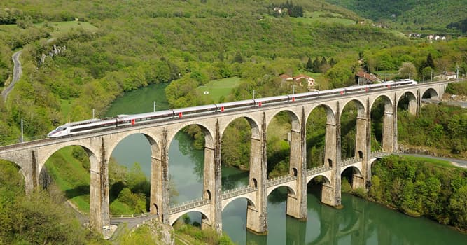 Aardrijkskunde Trivia Vraag: In welk land bevindt zich het Cize-Bolozonviaduct?