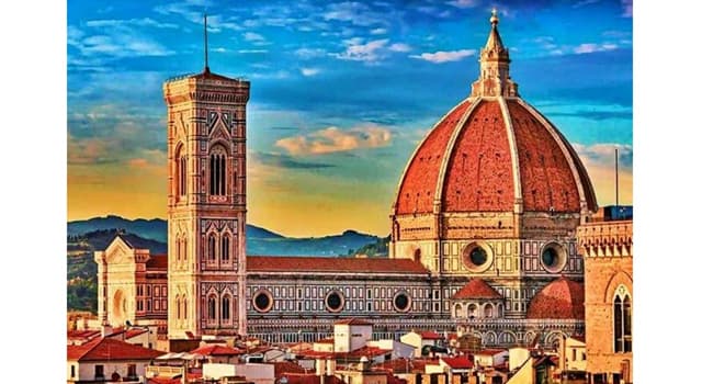 Aardrijkskunde Trivia Vraag: In welke Italiaanse stad bevindt zich de kathedraal "di Santa Maria del Fiore"?