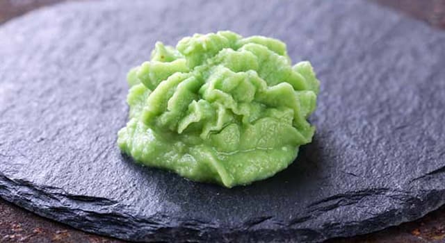 Cultura Pregunta Trivia: ¿Con qué plato se sirve comúnmente el wasabi?