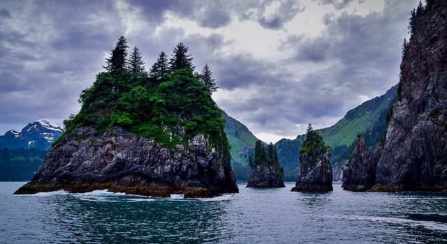 Geography Trivia Question: Where are the Kenai fjords located?