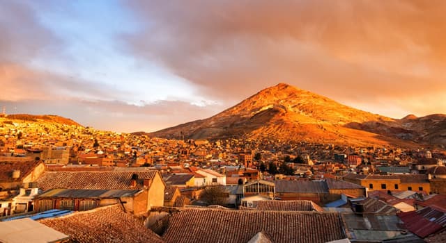 Geografía Pregunta Trivia: ¿En las cercanías de qué ciudad boliviana se localiza el Cerro Rico?