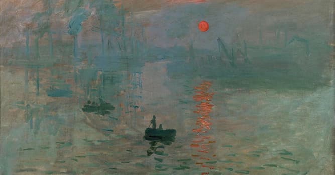Culture Trivia Question: Impression, Sunrise is a famous work of art by which painter?