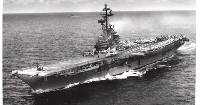 Histoire Question: Le nom de quel porte-avion rappelle le raid de Doolittle, le bombardement américain sur le Japon ?