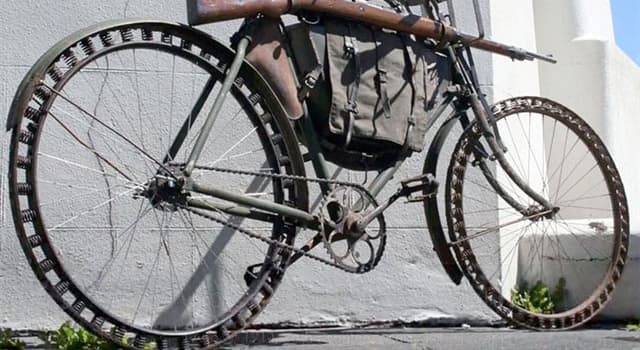 Historia Pregunta Trivia: ¿Quién utilizó una bicicleta similar a la de la imagen durante la Gran Guerra?