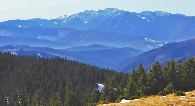 Geografia Pytanie-Ciekawostka: Gdzie znajduje się łańcuch górski Karpaty?