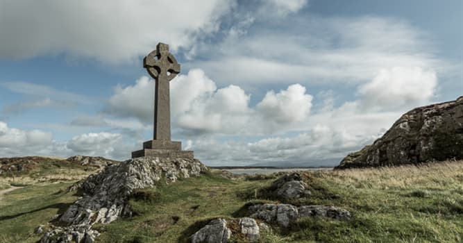 Aardrijkskunde Trivia Vraag: Welke kleur is niet op de vlag van Ierland te zien?