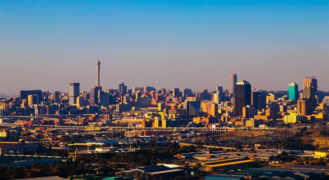 Geografia Pytanie-Ciekawostka: Gdzie leży Johannesburg?