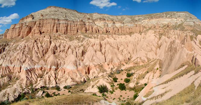 Aardrijkskunde Trivia Vraag: In welk hedendaags land bevindt zich de regio die bekend staat als Cappadocië?