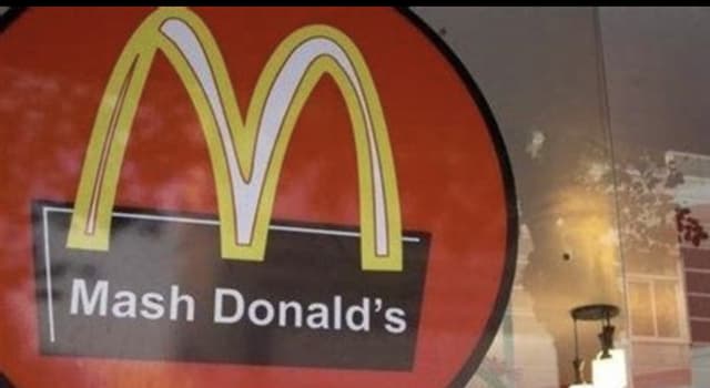 Culture Trivia Question: Which country has a fast food restaurant called Mash Donald's?