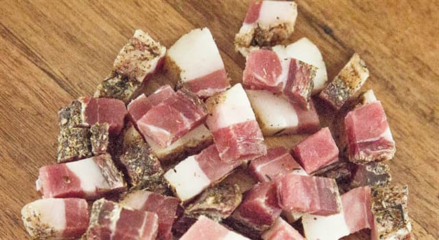 Cultuur Trivia Vraag: Welk stuk varkensvlees wordt bij pancetta gebruikt?