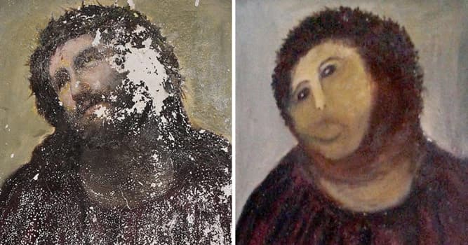 Cultura Pregunta Trivia: ¿Por qué razón se hizo famoso el fresco "Ecce Homo"?
