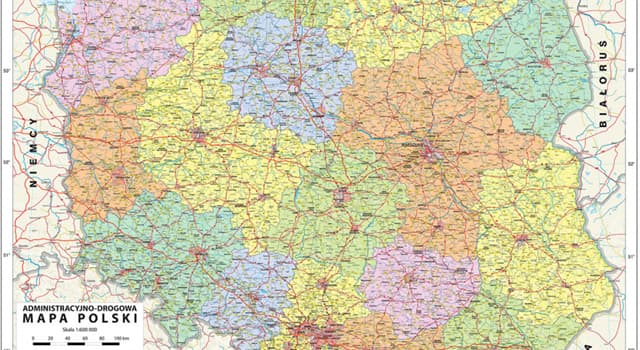 Geografia Pytanie-Ciekawostka: Ile mamy obecnie województw w Polsce?