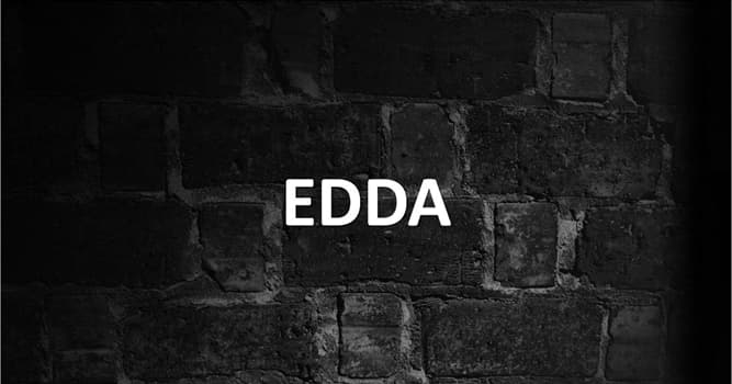 Cultura Pregunta Trivia: ¿Qué son las Eddas?