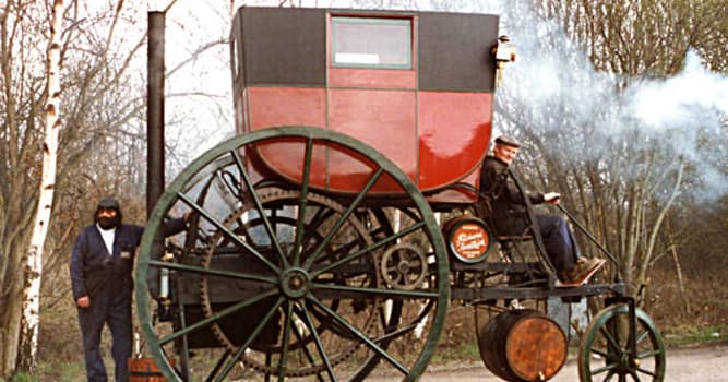 Geschiedenis Trivia Vraag: Waar werden de eerste door stoom aangedreven bussen gebruikt?