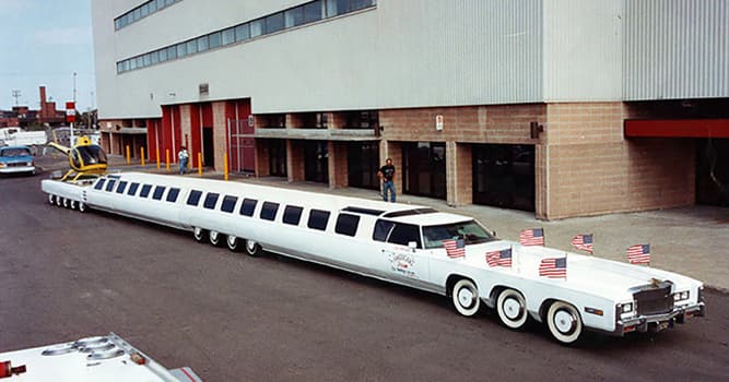 Gesellschaft Wissensfrage: Wie lang ist die längste Limousine der Welt (Stand: 2020)?