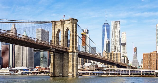 History Trivia Question: What was accidentally found under the Brooklyn Bridge during a routine check?