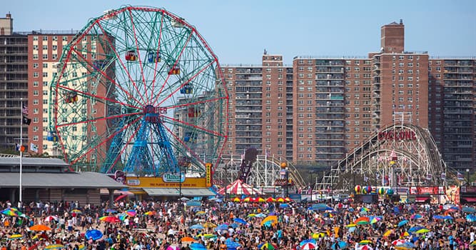 Geography Trivia Question: Coney Island is located on what island?