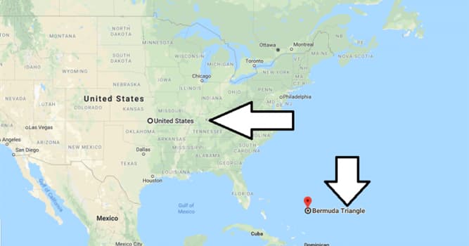 Geografía Pregunta Trivia: ¿En dónde se localiza el Triángulo de las Bermudas?