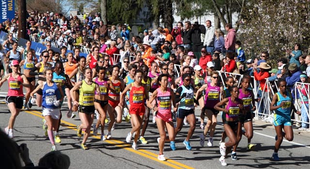 Sport Trivia Vraag: In welk land vindt de Boston Marathon jaarlijks plaats?