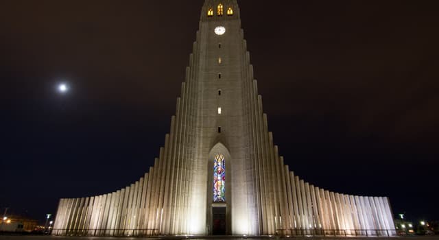 Geographie Wissensfrage: Wo befindet sich die abgebildete Hallgrímskirkja?