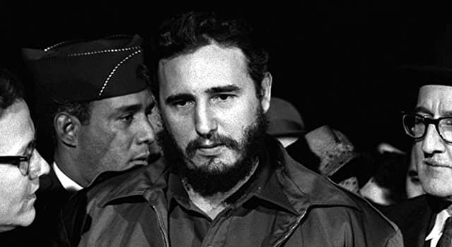 Geschiedenis Trivia Vraag: Wie was Fidel Castro?