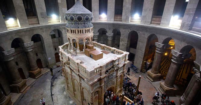 Cultura Pregunta Trivia: ¿Quién ordenó construir la iglesia del Santo Sepulcro?
