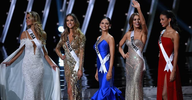 Culture Trivia Question: What are the major international beauty pageants for women called?