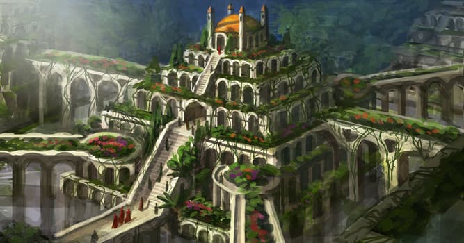History Trivia Question: Where were the Hanging Gardens, one of the Seven Wonders of the Ancient World, located?