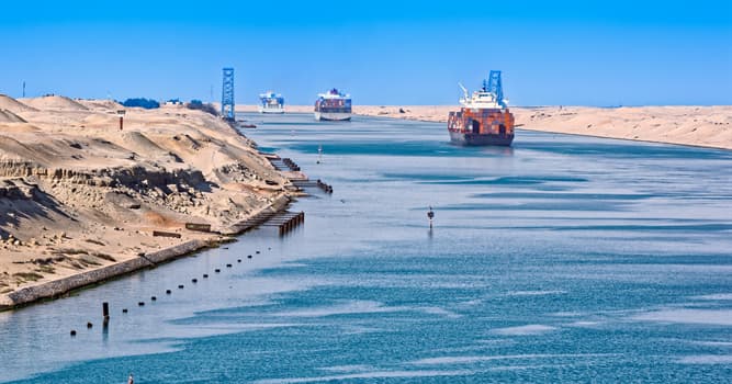 Geografía Pregunta Trivia: ¿Qué dos mares conecta el Canal de Suez?