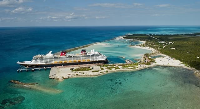 Aardrijkskunde Trivia Vraag: Waar bevindt zich het Disney resort eiland genaamd Castaway Cay?