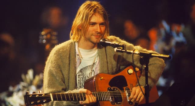 Maatschappij Trivia Vraag: Wie was de vrouw van Kurt Cobain?