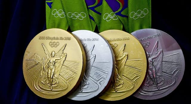 Sport Trivia Question: Since the 1912 Summer Olympic Games in Stockholm, gold medals have been composed primarily of which metal?