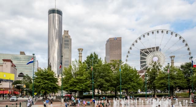 Aardrijkskunde Trivia Vraag: Waar ligt de stad Atlanta?