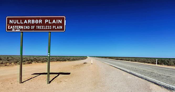 Naturaleza Pregunta Trivia: ¿Cuál es la importancia de la llanura de Nullarbor ubicada en Australia?