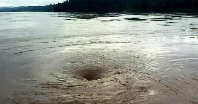Geografía Pregunta Trivia: ¿En qué río de América del Sur se forma el remolino conocido como "Bairuzú"?