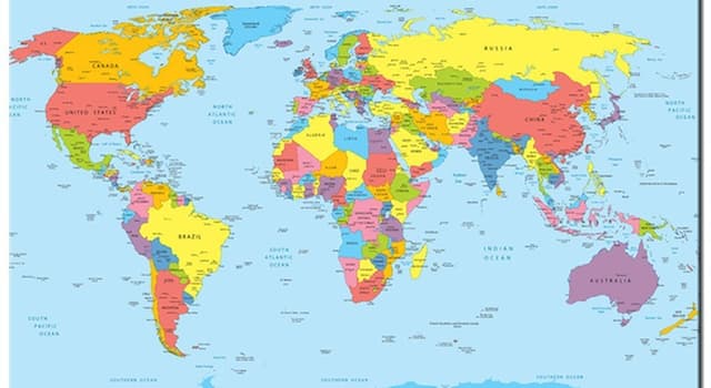 Geografia Pytanie-Ciekawostka: Który kraj pod względem powierzchni jest drugim państwem na świecie ?