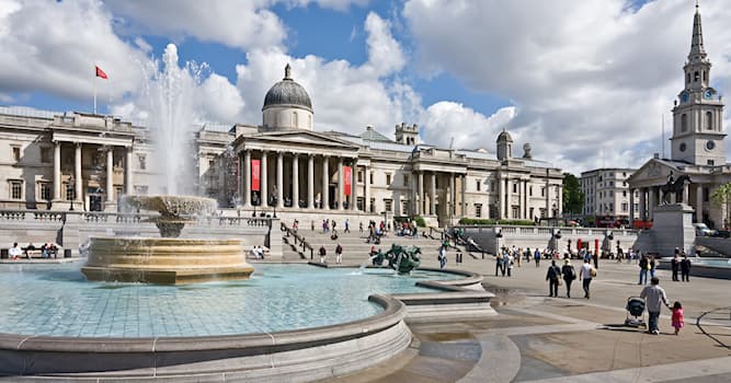 Geografia Pytanie-Ciekawostka: Trafalgar Square to centralny plac którego miasta?