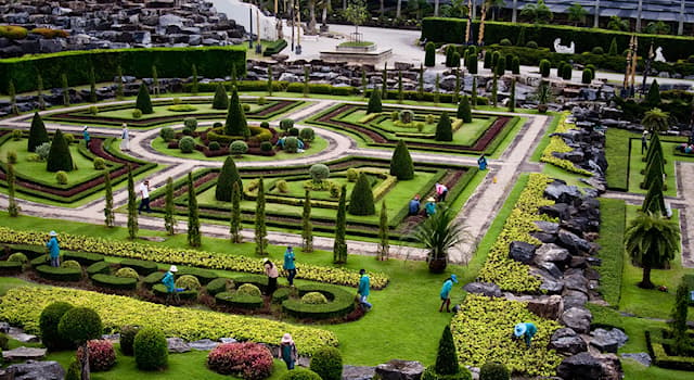 Geography Trivia Question: In which country is Nong Nooch Tropical Botanical Garden located?