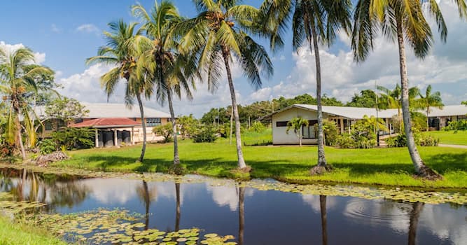 Aardrijkskunde Trivia Vraag: In welk werelddeel ligt Suriname?