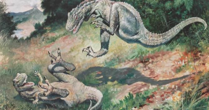 Природа Вопрос: В какой эре существовали динозавры?