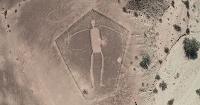 History Trivia Question: Where are the only known desert intaglios (geoglyphs) in North America?